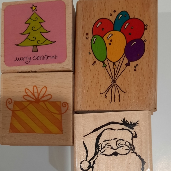 Christmas Rubber Stamps - Picture 6 of 7